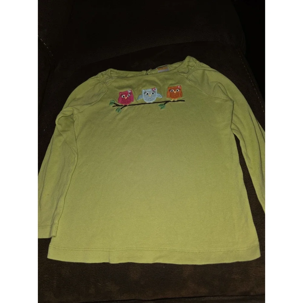 Gymboree outlet fall homecoming owl top size 5t